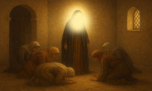 لباس بهشتی حضرت صدیقه طاهره سلام الله علیها 