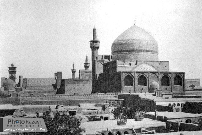 مسجد گوهرشاد ، اواخر دوره قاجار