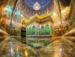 نمایی زیبا از ضریح جدید امام هادی علیه السلام