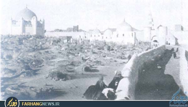 تصویری ناب از قبرستان بقیع