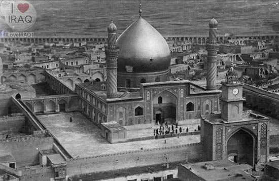 نمای کلی حرم عسکریین علیهما السلام