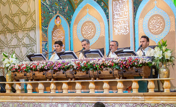 ترتیل جزء به جزء در حرم مطهّر حضرت فاطمه معصومه سلام الله علیها