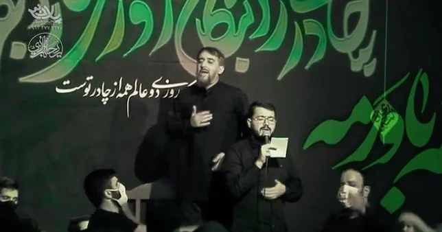 حرم نداری - کربلایی محمدرضا نوشه ور و کربلایی محمدحسین پویانفر ایام فاطمیه 99 هیئت ریحانه النبی (س) تهران