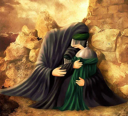 حضرت رقیه سلام الله علیها در خرابه شام